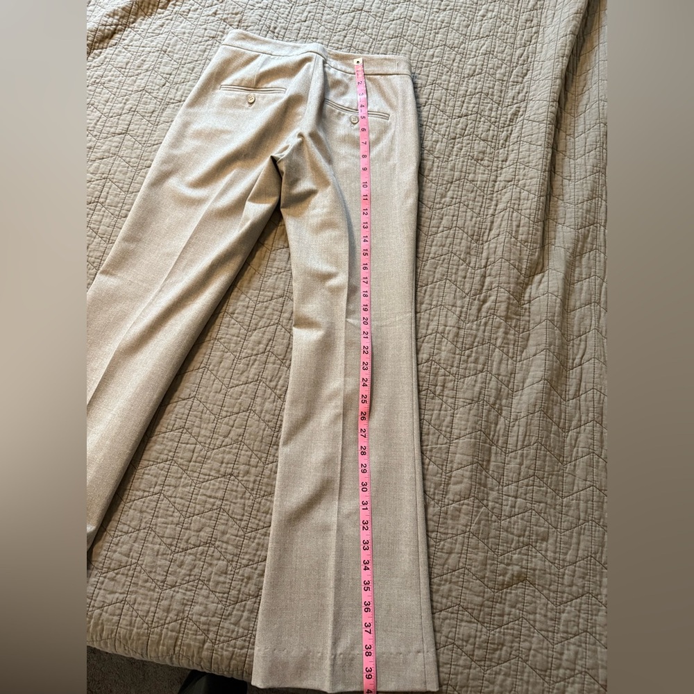 Theory Gray Dress Wool Trousers - Picture 5 of 9